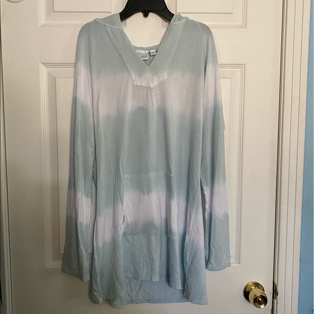 Beach Break Tie Dye Lightweight Hoodie.